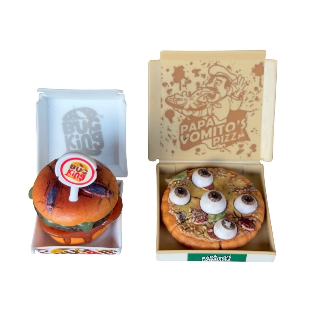 Zuru 5 Surprise Mega Gross Minis Series 1 Papa Vomito's Pizza Mini Figure Toy